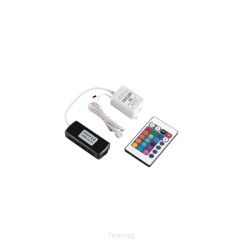 Sterownik LED RGB z pilotem IR i rozdzielaczem 9-pkt