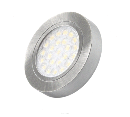Oprawa LED Oval  z dystansem - Aluminium