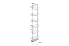 Cargo Maxi z pełnym dnem S=400mm - 6 półek W-5600D-400 linia PRESTIGE SUPREME