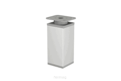 Nóżka regulowana 40x40 Tw/Alu