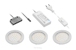Zestaw 3 opraw LED Castello