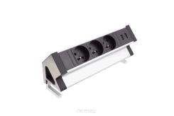 DeskBox gniazdo mebowe z USB
