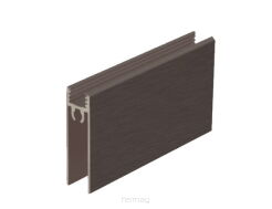 Listwa pozioma dolna Decor 3,0m inox