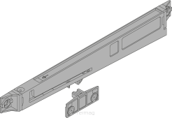 Blumotion Z70.1320 do prowadnic rolkowych
