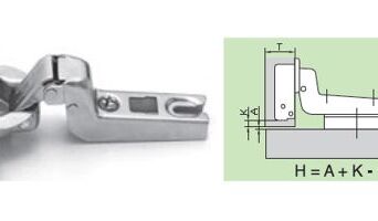 Zawias ZPW Slide-On MODUL 110