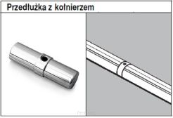 Przedłużka z kołnierzem AC5045