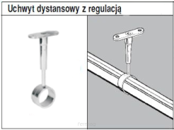 Uchwyt dystansowy z regulacją TR936