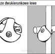 System TRIS 25 Złącze dwukierunkowe  TR501 Lewe