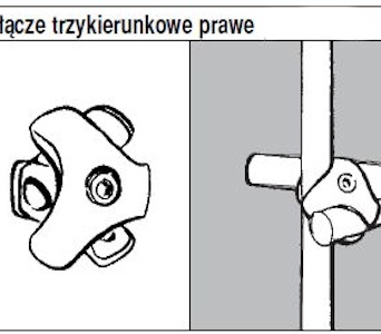 Złącze trzykierunkowe TR502