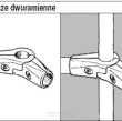 System TRIS 25 Złącze dwuramienne TR561