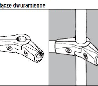 Złącze dwuramienne TR561