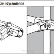 System TRIS 25 Złącze trzyramienne TR562