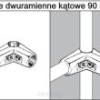 System TRIS TR579 Złącze dwuramienne