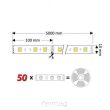 ZESTAW Taśma RGB 150 LED w żelu, IP45 + sterownik, pilot IR, zasilacz