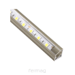 Profil LED narożny TRI-LINE MINI 2m - Szampan-Transparentny