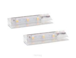 2-pkt zestaw klipsów LED PVC