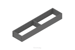 Ramki do szuflady standardowej M i K, dł. 450mm, szer. 100mm, ZC7S450RS1