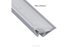 Profil LED narożny TRI-LINE 2m