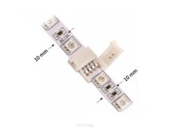 Złączka montażowa na dwie taśmy LED RGB 10 mm