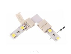 Złączka kątowa do taśmy LED 10mm