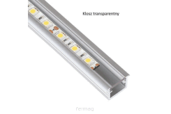 Profil LED wpuszczany INLINE 2m