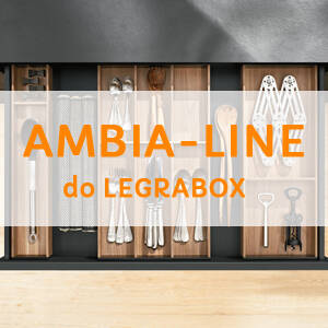 Wyposażenie AMBIA-LINE do LEGRABOX